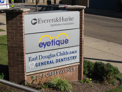 Earl Douglas Childs, DMD sign